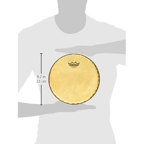  Remo R-Series Skyndeep Bongo Drumhead - Calfskin Graphic, 8.50