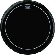 Remo Bass, PINSTRIPE, EBONY, 22 Diameter