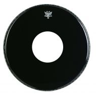 Remo ES1022-CH 22-Inch Ebony Ambassador Ported Bass Drum Head: Musical Instruments