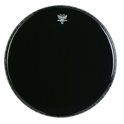  Remo ES1022-00 22-Inch Ebony Ambassador Bass Drum Head