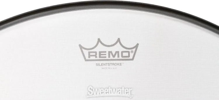  Remo Silentstroke 5-piece Propack - 10/12/16/22 inch with Free 14 inch Snare Head