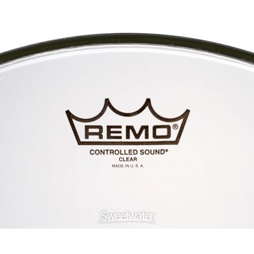  Remo Controlled Sound Clear Drumhead - 16 inch - with Black Dot