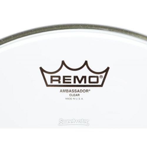 Remo Ambassador Clear Batter Drumhead - 14 inch