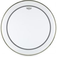 Remo Powerstroke P3 Clear Bass Drumhead - 24 inch with 2.5 inch Impact Pad