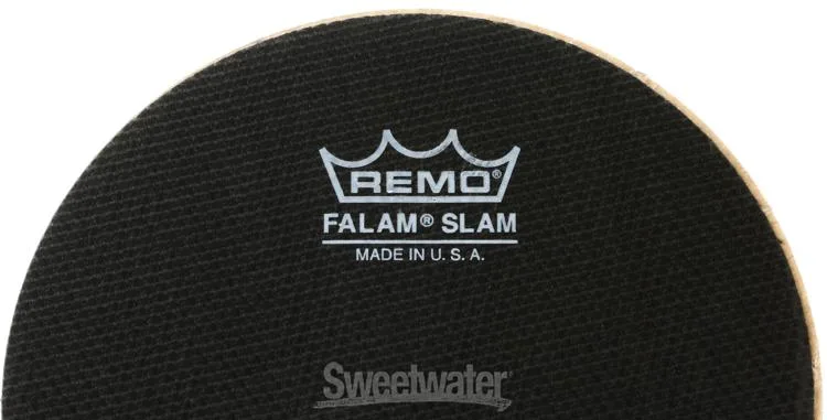  Remo Falam Slam Impact Patches - 4 inch Patches, 2-pack