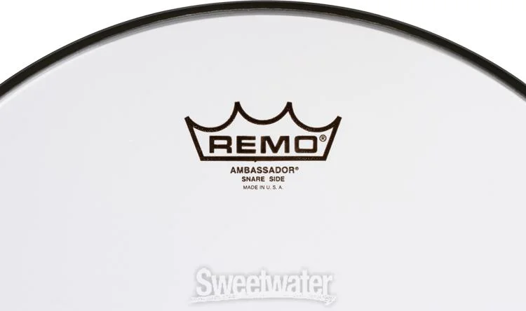  Remo Ambassador Hazy Snare-side Drumhead - 14 inch