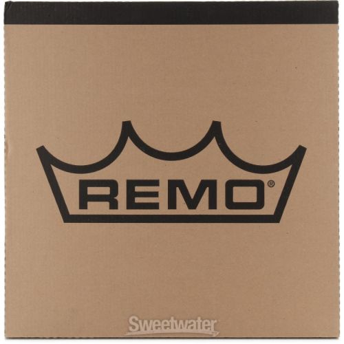  Remo Powerstroke P3 Black Suede Bass Drumhead - 22 inch