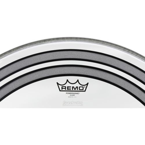  Remo Powersonic Clear Bass Drumhead - 22 inch