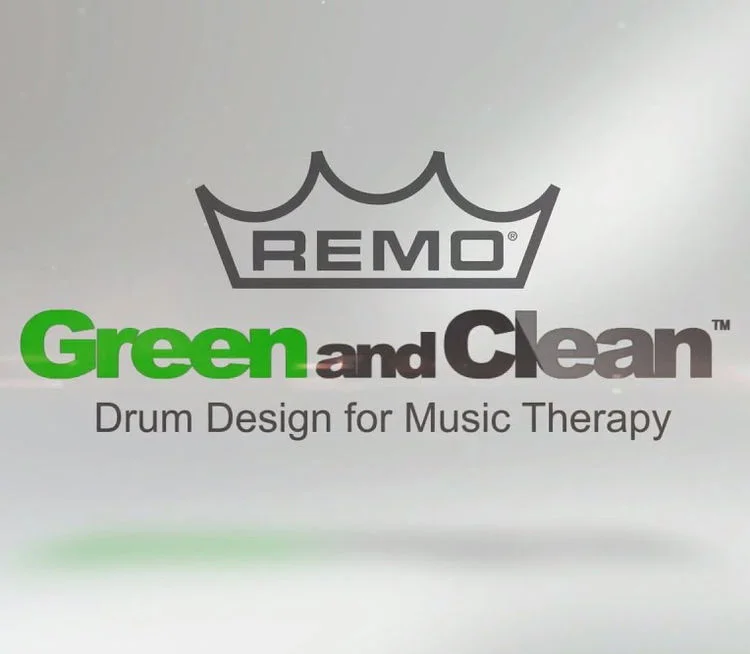  Remo Green and Clean Ocean Drum - 16