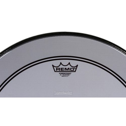  Remo Powerstroke P3 Colortone Smoke Bass Drumhead - 20 inch