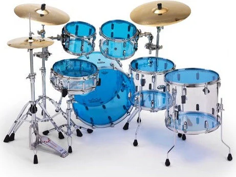  Remo Emperor Colortone Blue Drumhead - 10 inch