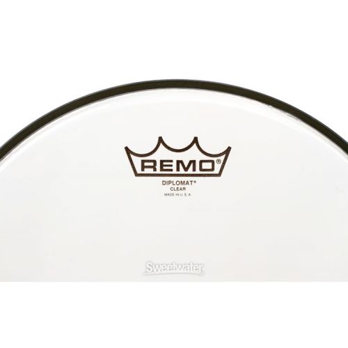  Remo Diplomat Clear Drumhead - 12 inch