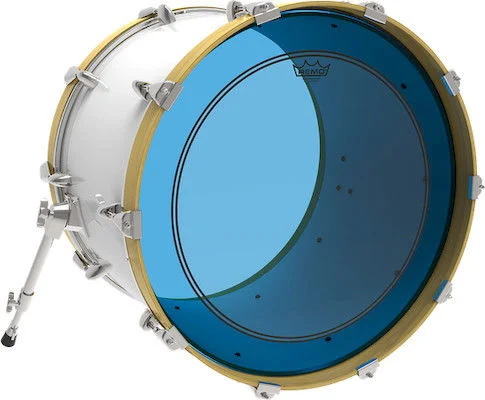  Remo Powerstroke P3 Colortone Blue Bass Drumhead - 18 inch