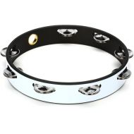 Remo 10 inch Headless Single-row Tambourine - Quadura White