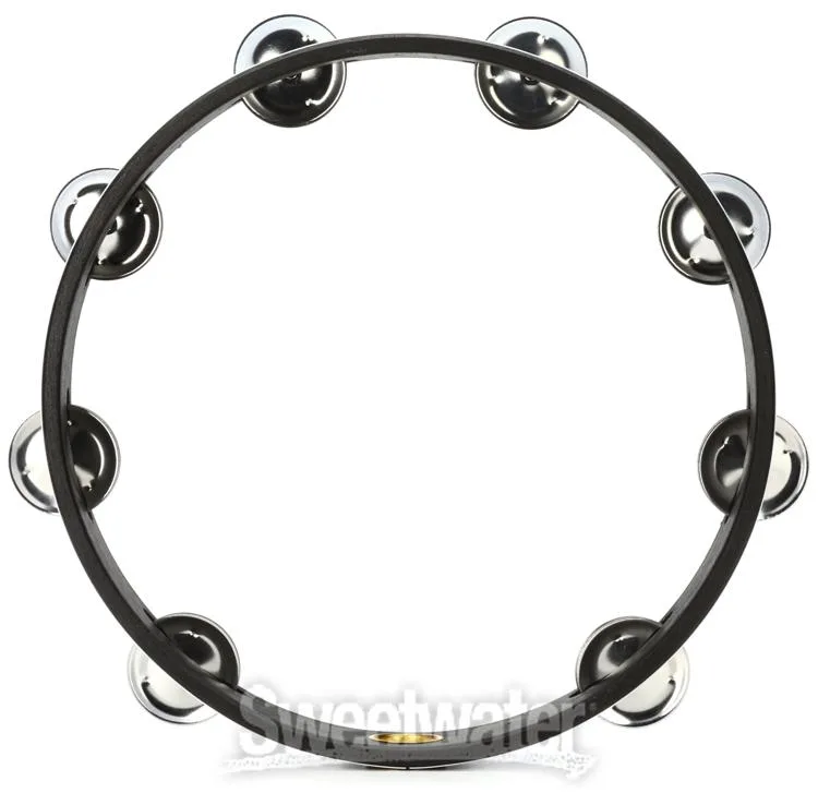  Remo 10 inch Headless Single-row Tambourine - Quadura White