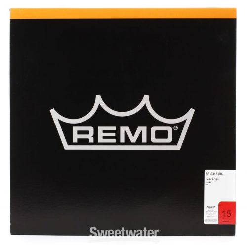  Remo Emperor Clear Drumhead - 15 inch