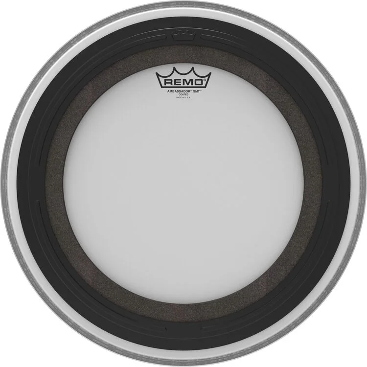  Remo Ambassador SMT Coated Bass Drumhead - 16 inch