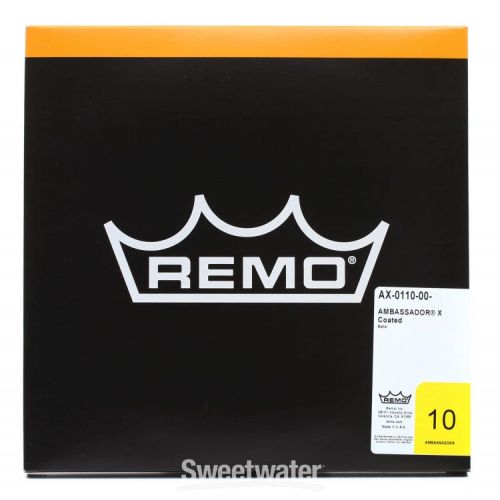  Remo Ambassador X Coated Drumhead - 10 inch