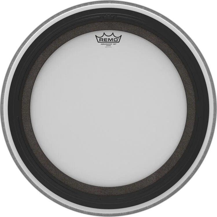  Remo Ambassador SMT Coated Bass Drumhead - 20 inch