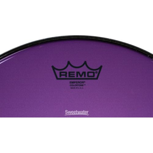  Remo Emperor Colortone Purple Drumhead - 15 inch