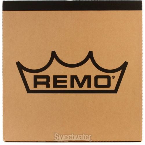  Remo Ambassador Ebony Bass Drumhead - 20 inch