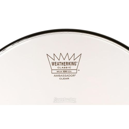  Remo Ambassador Classic Clear Drumhead - 12 inch