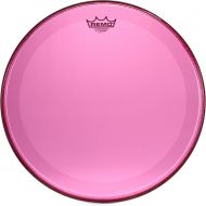 Remo Powerstroke P3 Colortone Pink Bass Drumhead - 16 inch - No Stripes