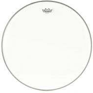 Remo Ambassador Smooth White Bass Drumhead - 22-inch