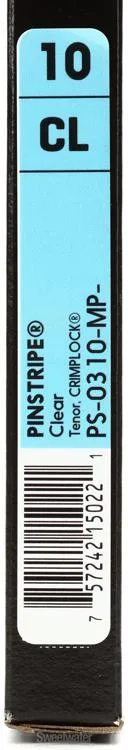  Remo Pinstripe Clear Crimplock Tenor Drumhead - 10 inch
