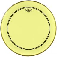 Remo Powerstroke P3 Colortone Yellow Bass Drumhead - 20 inch