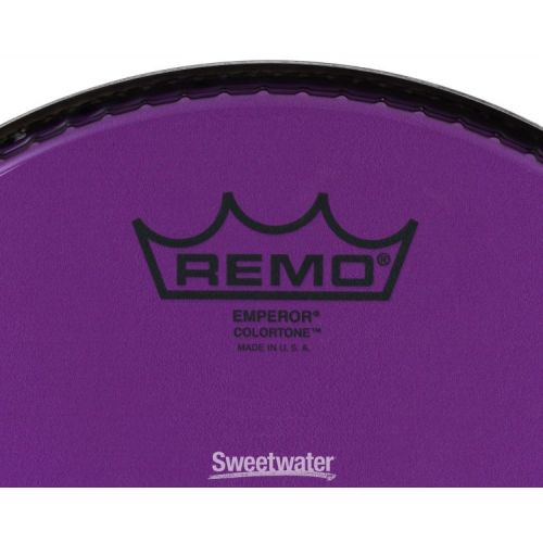  Remo Emperor Colortone Purple Drumhead - 10 inch