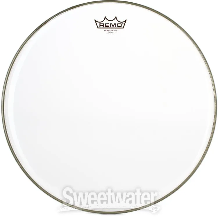  Remo Ambassador Clear 4-piece Tom Pack - 10/12/14/16 inch Demo