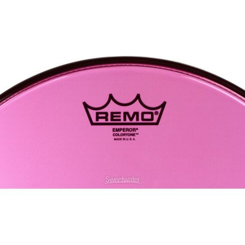  Remo Emperor Colortone Pink Drumhead - 13 inch