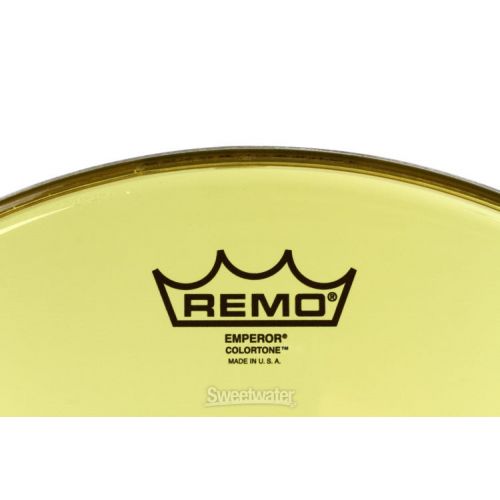  Remo Emperor Colortone Yellow Drumhead - 16 inch