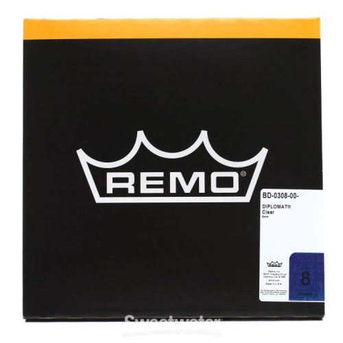  Remo Diplomat Clear Drumhead - 8 inch