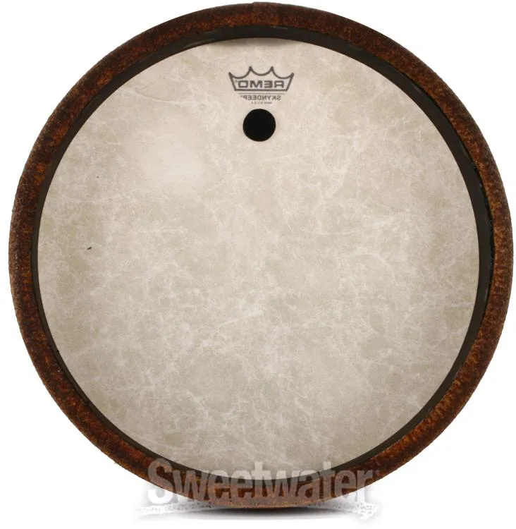  Remo Mondo Skyndeep Beige Fiberskyn Djembe Drumhead - 14 inch