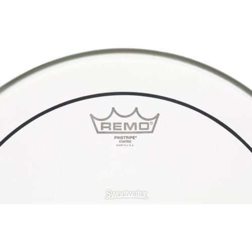  Remo Pinstripe Coated Drumhead - 15-inch