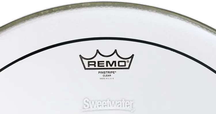  Remo Pinstripe Clear Bass Drumhead - 20 inch