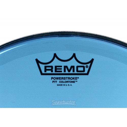  Remo Powerstroke 77 Colortone Blue Snare Drumhead - 13 inch