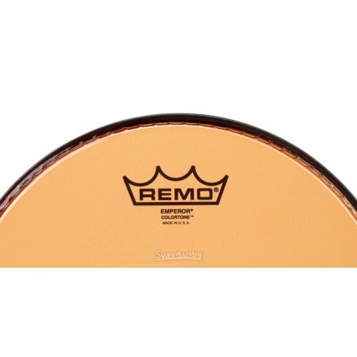 Remo Emperor Colortone Orange Drumhead - 10 inch
