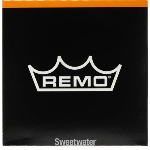  Remo Emperor Smooth White Crimplock Tenor Drumhead - 12-inch
