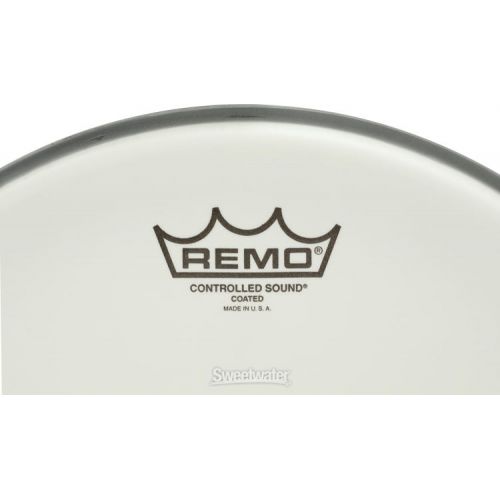  Remo Controlled Sound Coated Drumhead - 13 inch - with Black Dot