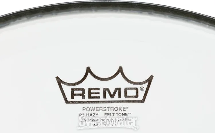  Remo Powerstroke P3 Felt Tone Hazy Bass Drumhead - 18 inch