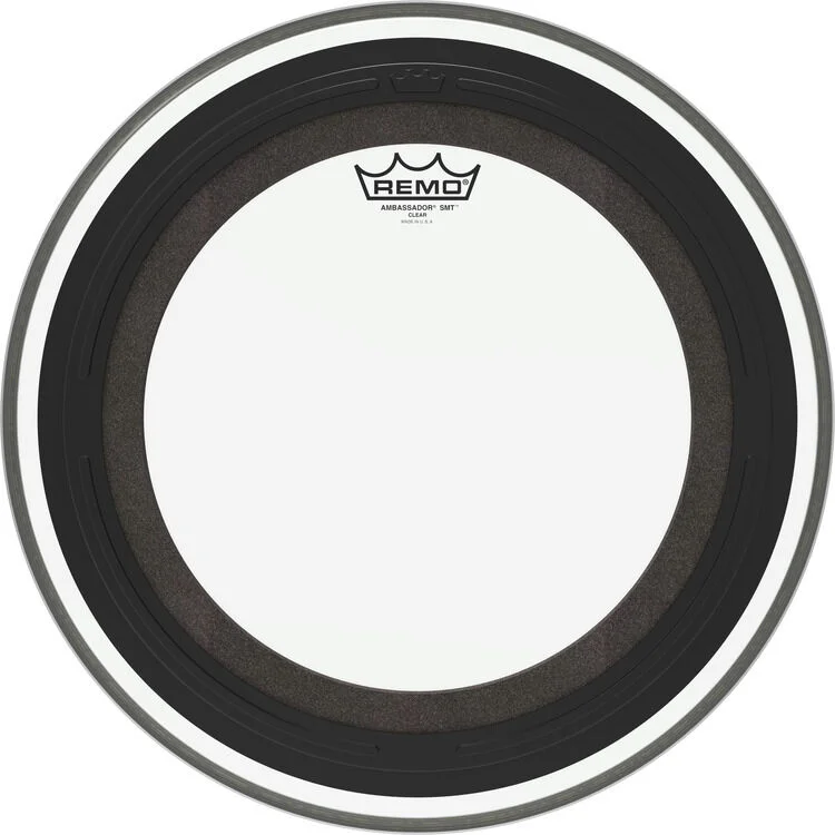  Remo Ambassador SMT Clear Bass Drumhead - 16 inch Used