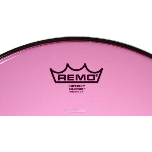  Remo Emperor Colortone Pink Drumhead - 15 inch