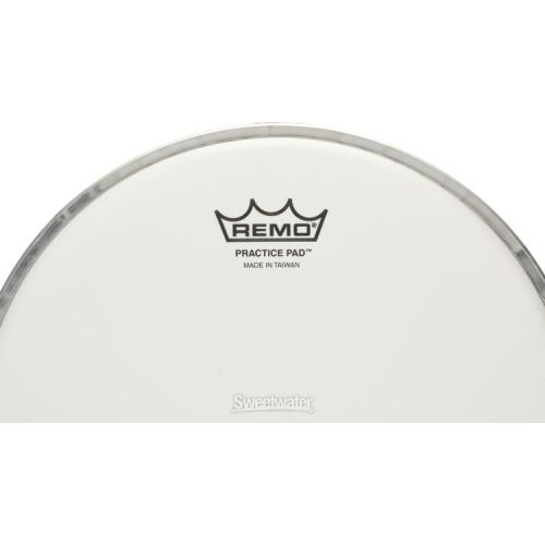  Remo Practice Pad Drumhead - 8 inch - Ambassador - Coated Demo