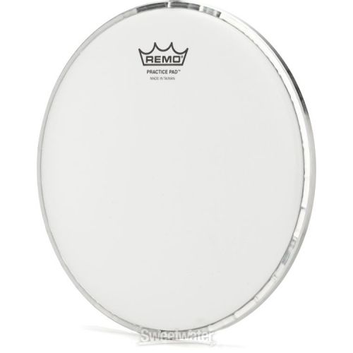  Remo Practice Pad Drumhead - 8 inch - Ambassador - Coated Demo