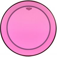 Remo Powerstroke P3 Colortone Pink Bass Drumhead - 22 inch