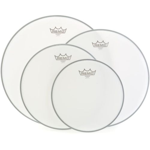  Remo Emperor Coated 5-piece Tom Drumhead Bundle w/ Powerstroke P3