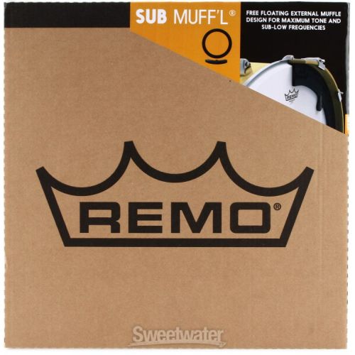  Remo External Sub Muffl Bass Drum System - 16